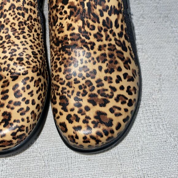 Alegria Women’s Casual Shoes Size 38 U.S. 7 M Tan Leopard Print Going Out Party - Picture 9 of 12
